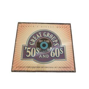 Great Groups of the 50's and 60's 2 disc Music cds